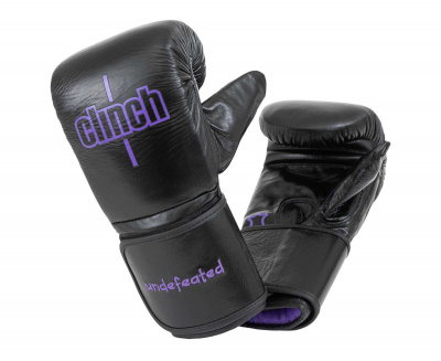 Перчатки снарядные Clinch Bag Mitts Undefeated C167 черный