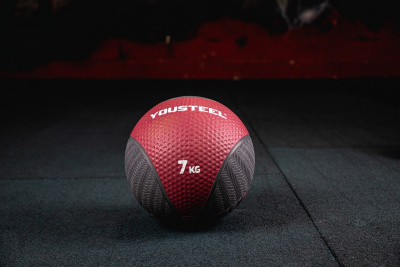 Медицинбол резиновый 7KG YouSteel 28,6см
