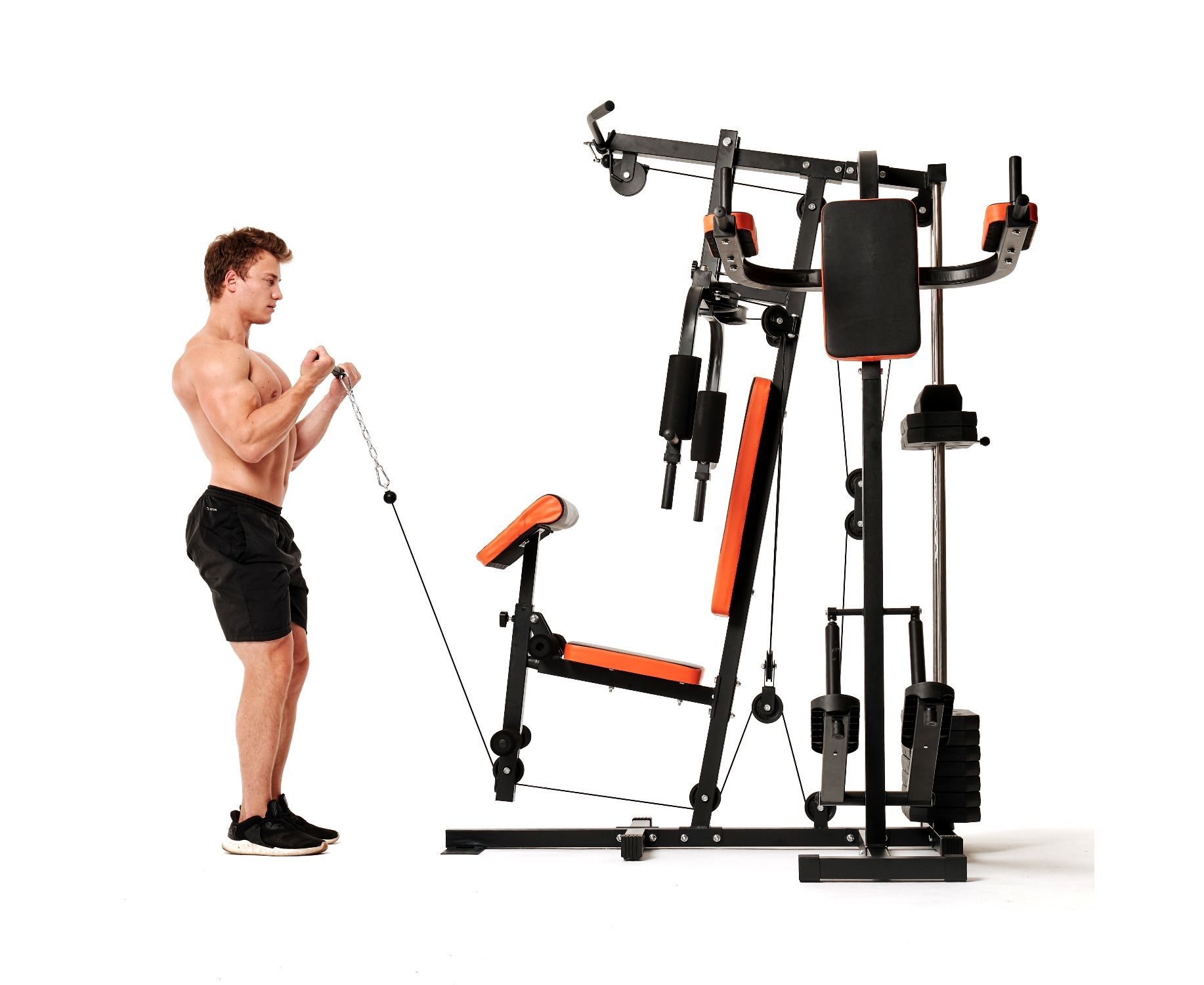 Силовой комплекс стек 60 кг DFC HomeGym D7002-60