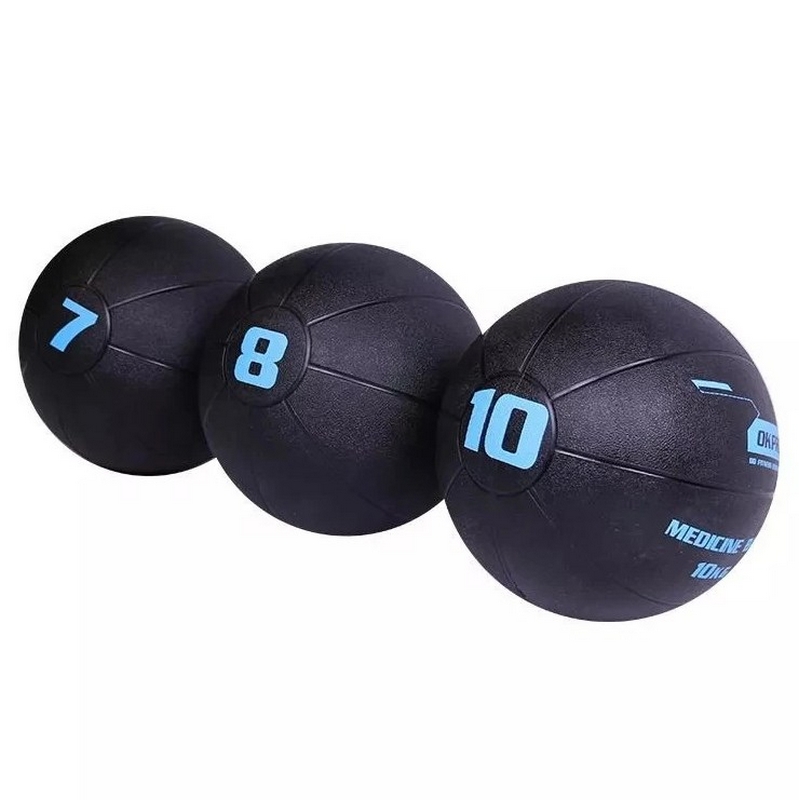 Мяч медицинский 1 кг обрезиненный OKPRO OK1219A-1