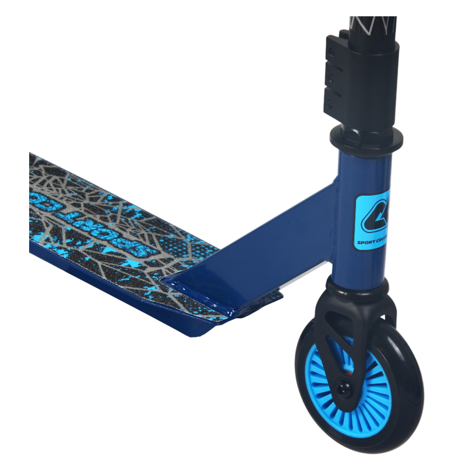 Самокат трюковый 100мм Sport Collection СК-ST100-60 blue