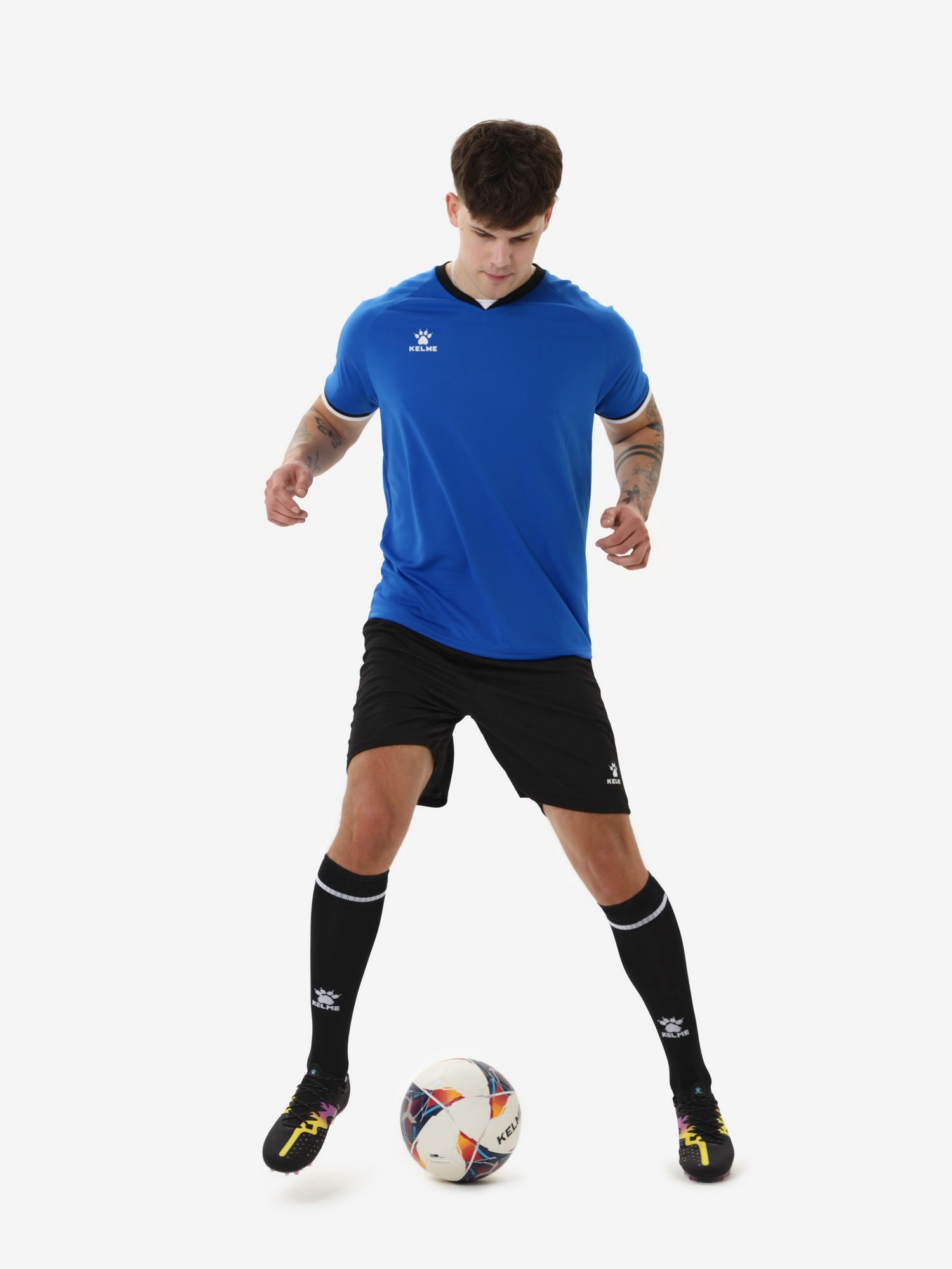 Футбольная форма Kelme Football Uniform Set 8551ZB11084-481 Blue
