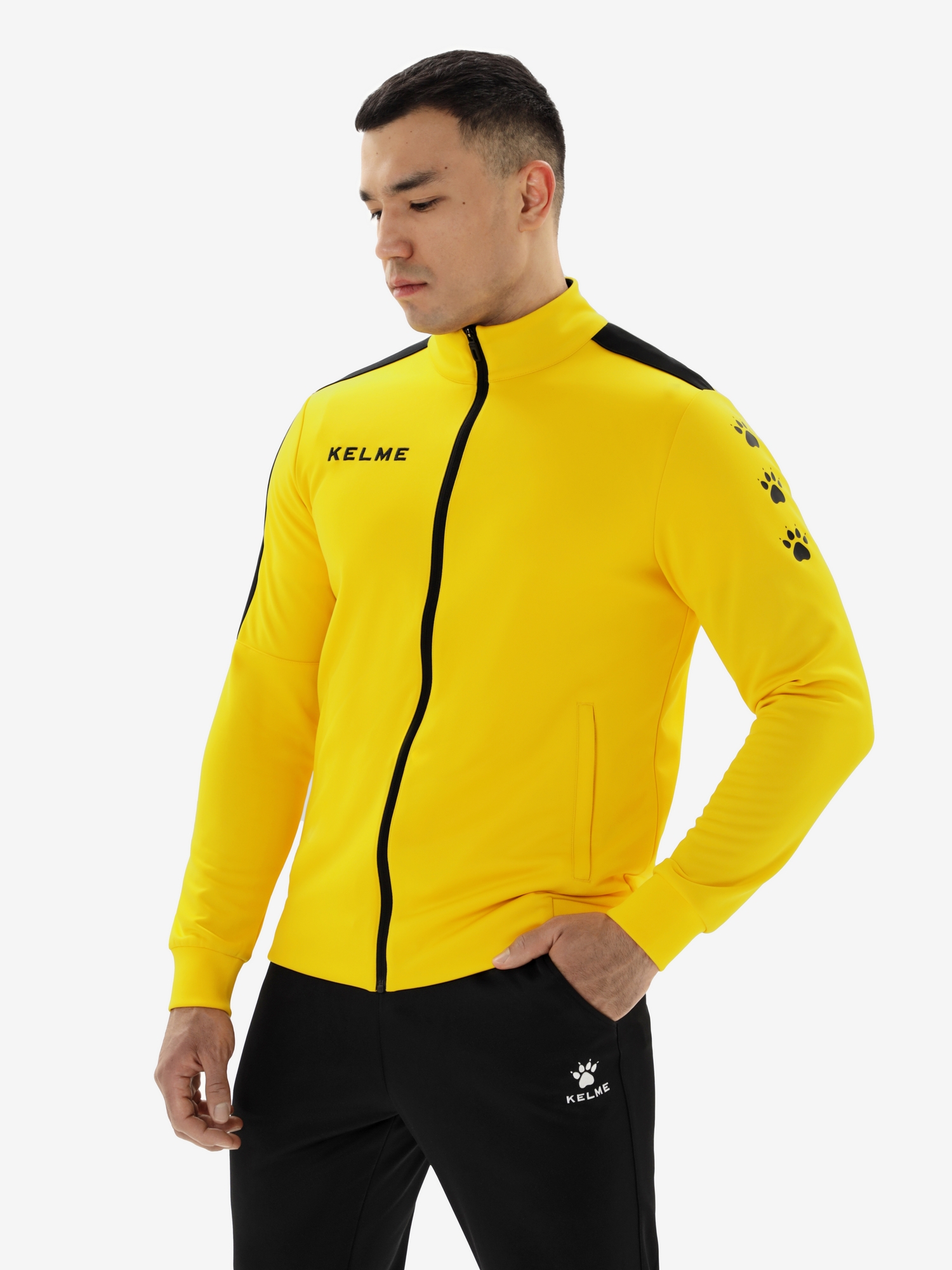 Спортивный костюм Kelme Tracksuit 3771200-712 Yellow\Black