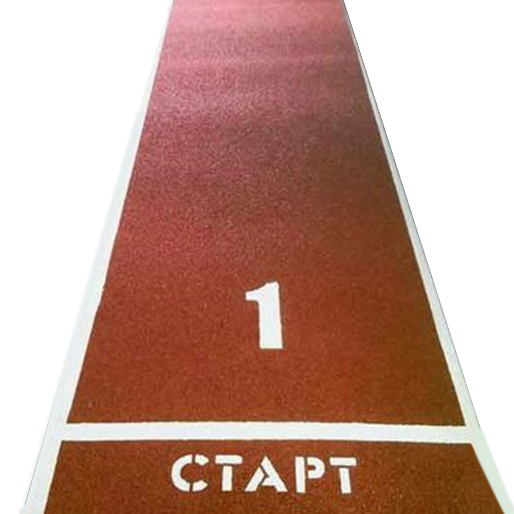 Дорожка для разбега 5х1,25м толщина 8мм 