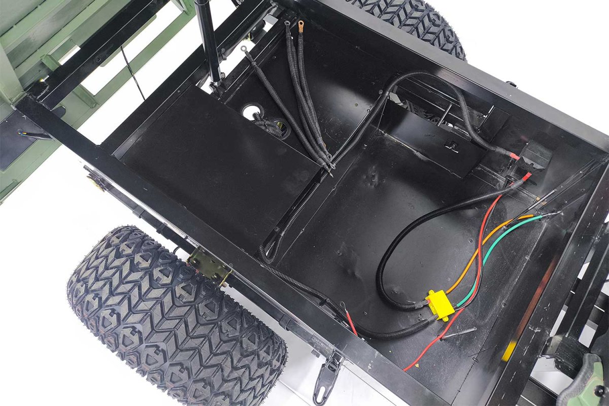 Грузовой электроквадроцикл RuTrike Рейнджер 026255-3232 зеленый