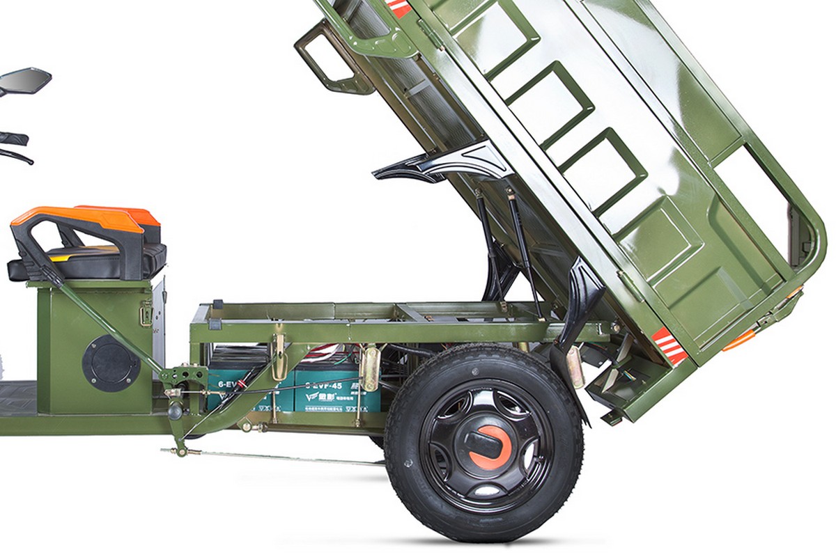 Трицикл Rutrike Дукат 1500 60V1000W зеленый
