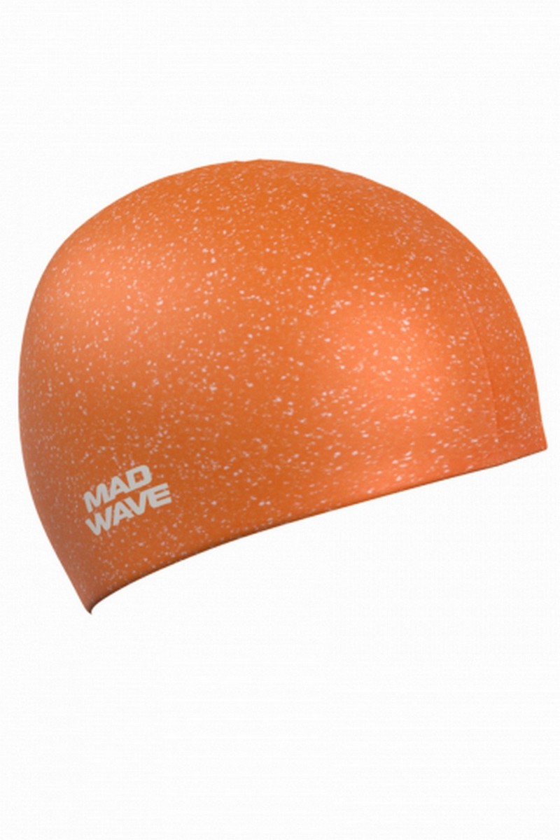 Шапочки для плавания Mad Wave Recycled M0536 01 0 05W оранжевый