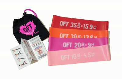 Набор из 4 широких мини-эспандеров Original Fit.Tools FT-75-MORENA