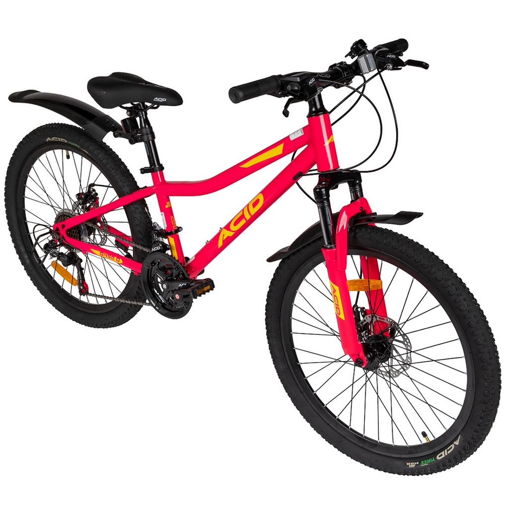 Велосипед 24" Acid Q 450 D 2026 056289 Pink\Yellow