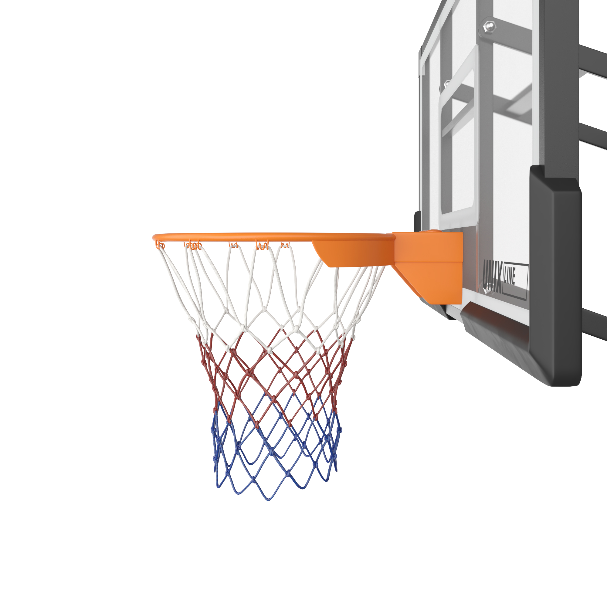 Баскетбольный щит регулируемый Unix Line B-Backboard-PC 50"x32" R45 BSBS50APCBK