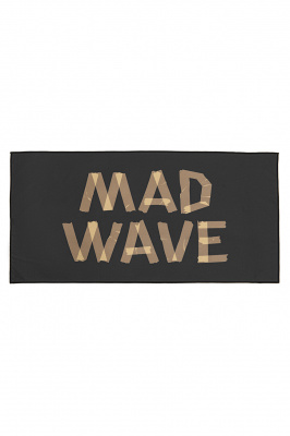 Полотенца Mad Wave Microfiber towel Tape M0764 13 0 00W черный