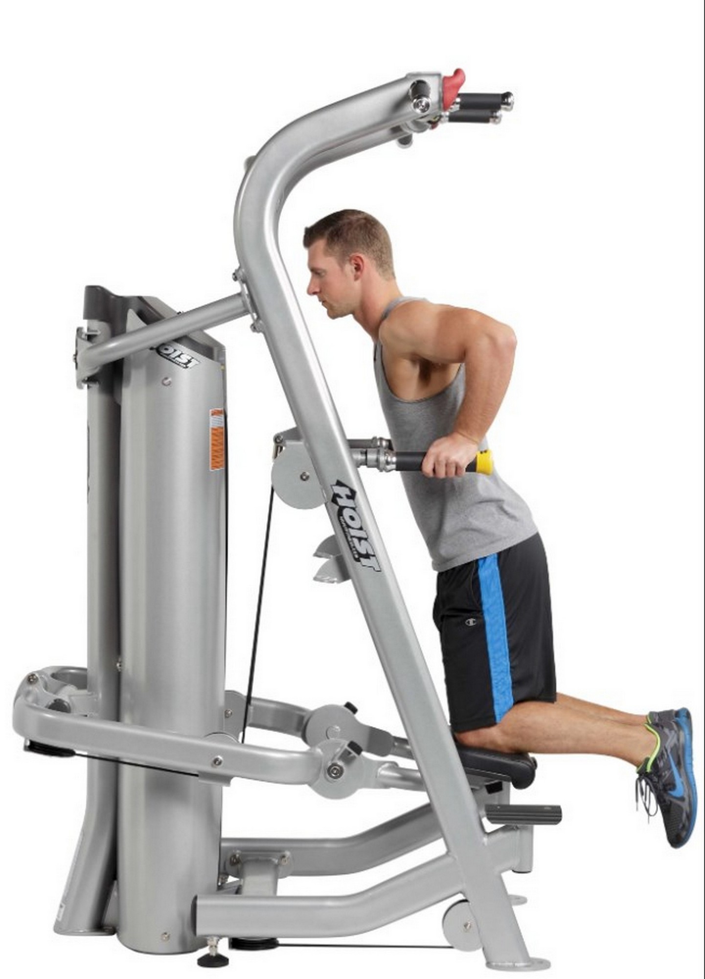 Hoist HD-3700: Подтягивание и Отжимание с противовесом