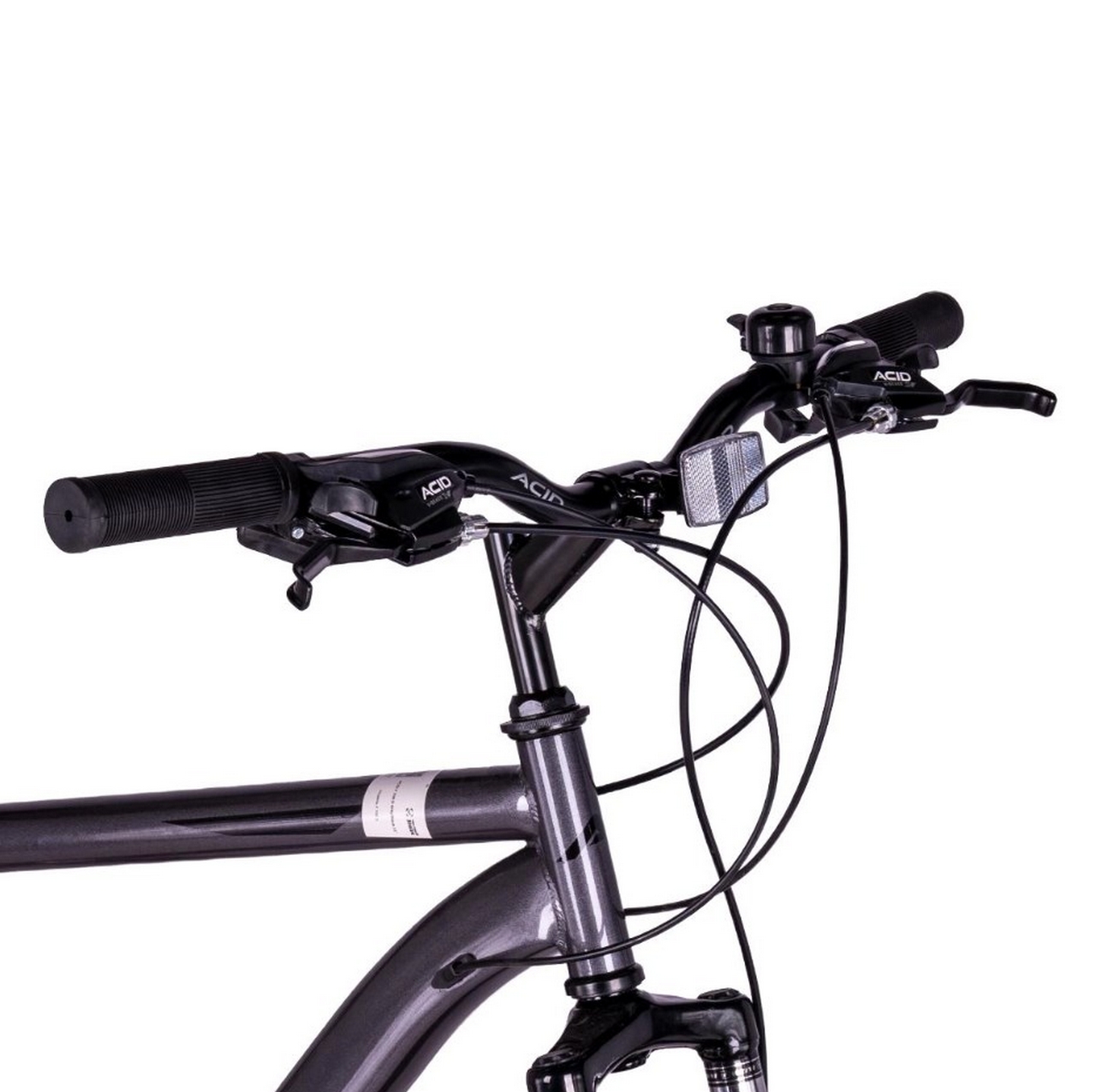 Велосипед 27,5" Acid F 700 D 053973 Gray\Black