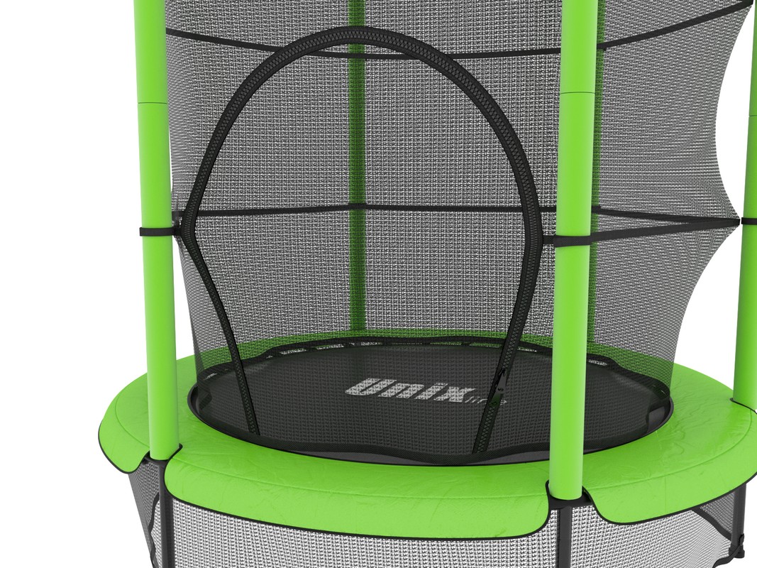 Батут Unix line Kids 4,6 ft Green