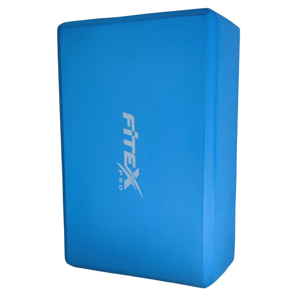 Блок для йоги 23х15х7,6см Fitex Pro FTX-1219 синий