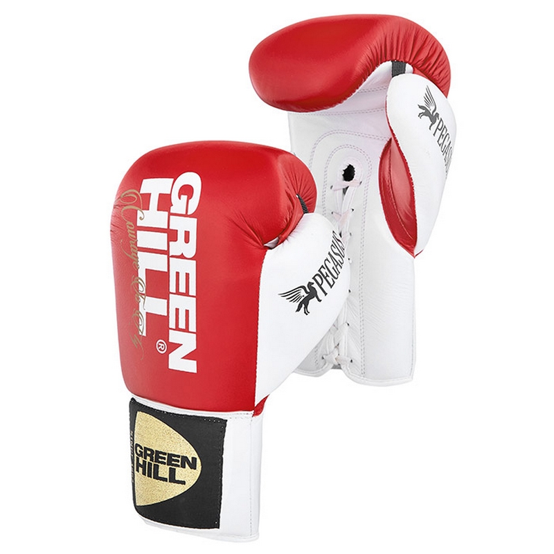 Перчатки Green Hill PEGASUS AIBA PRO BGP-2239 красный