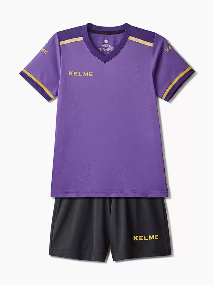 Детская футбольная форма Kelme Football Suit 8351ZB3158-510 Violet\Black