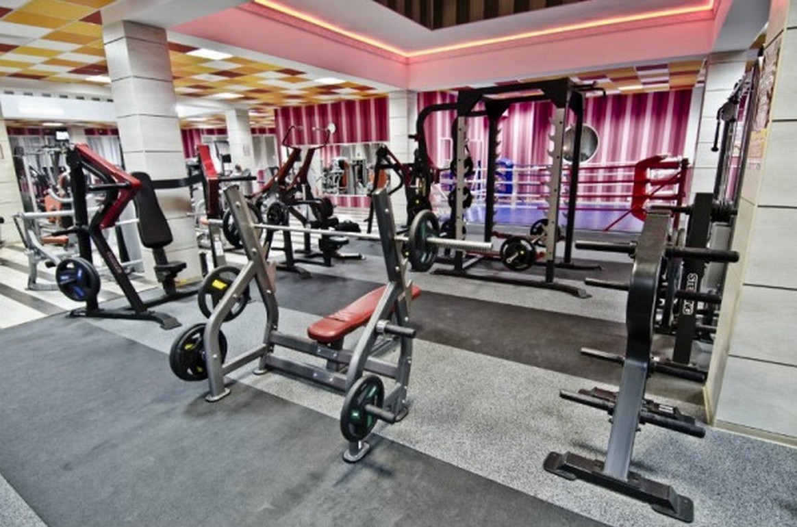 Олимпийская горизонтальная скамья со стойками Impulse IT7014 | Premium Fitness