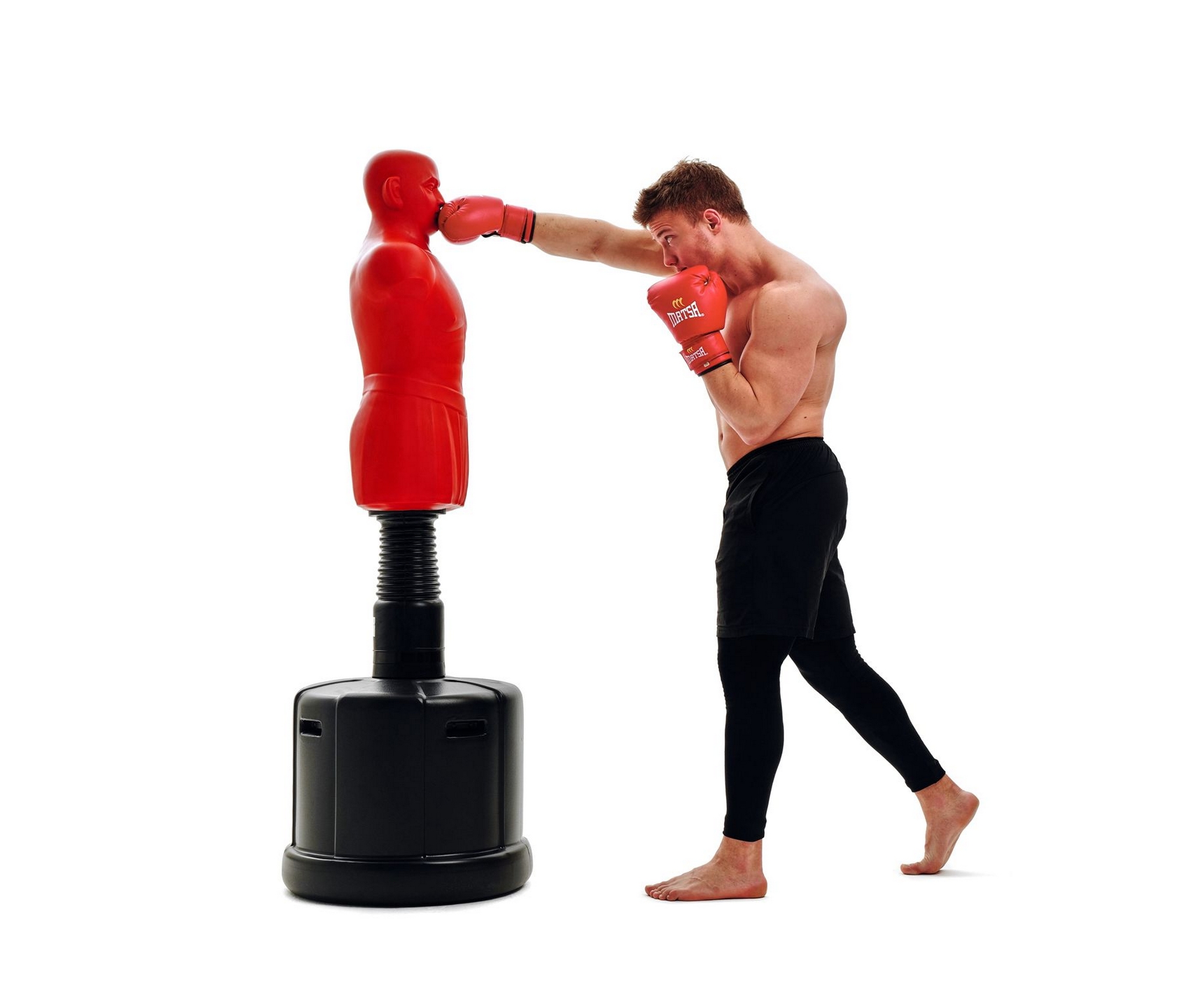 Манекен DFC Boxing Punching Man-Medium TLS-BR красный
