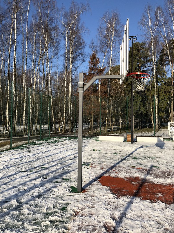 Стойка баскетбольная разборная регулируемая 