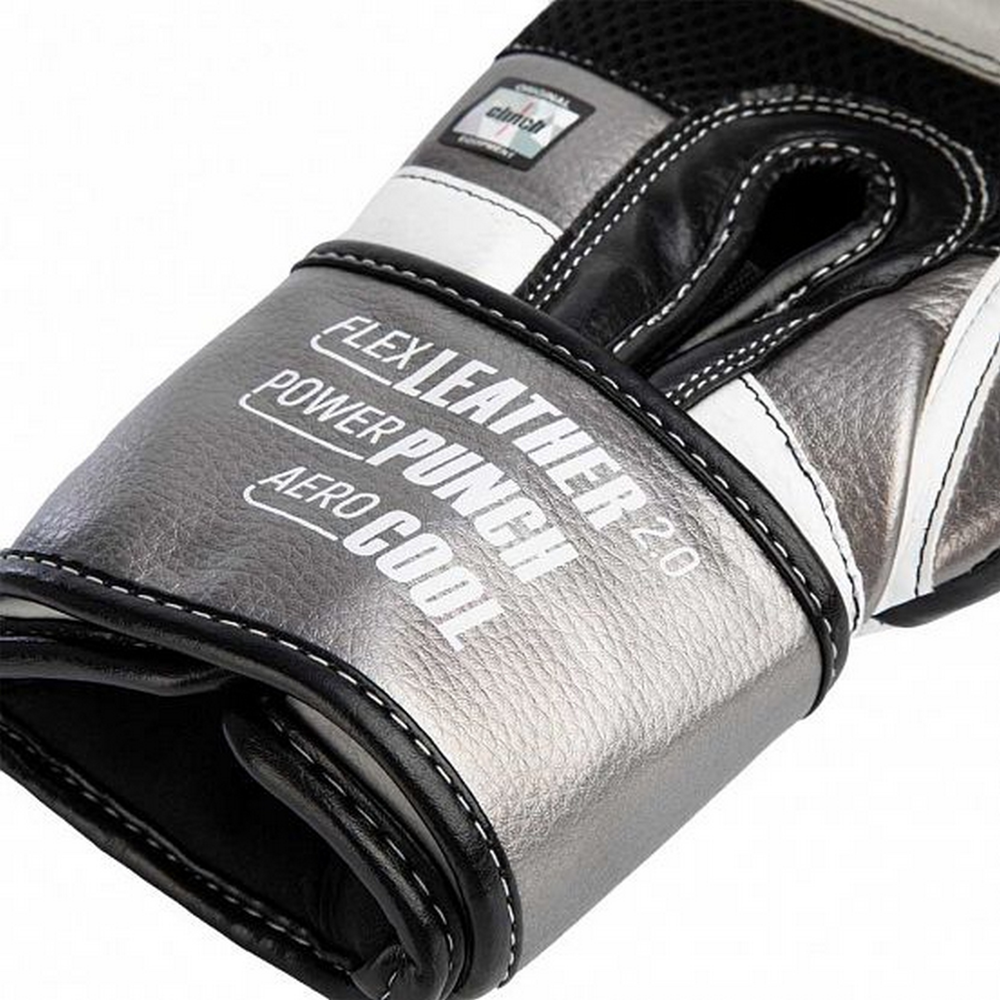 Перчатки боксерские Clinch Punch 2.0 C141 бело-черно-бронзовый