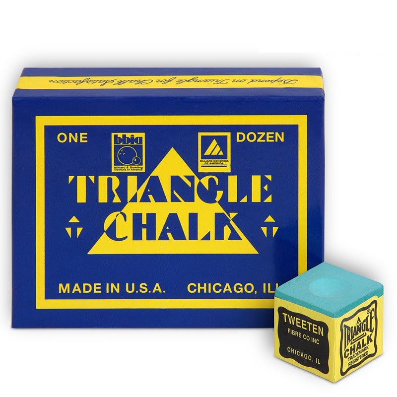 Мел Tweeten Triangle 12шт 05490 Green