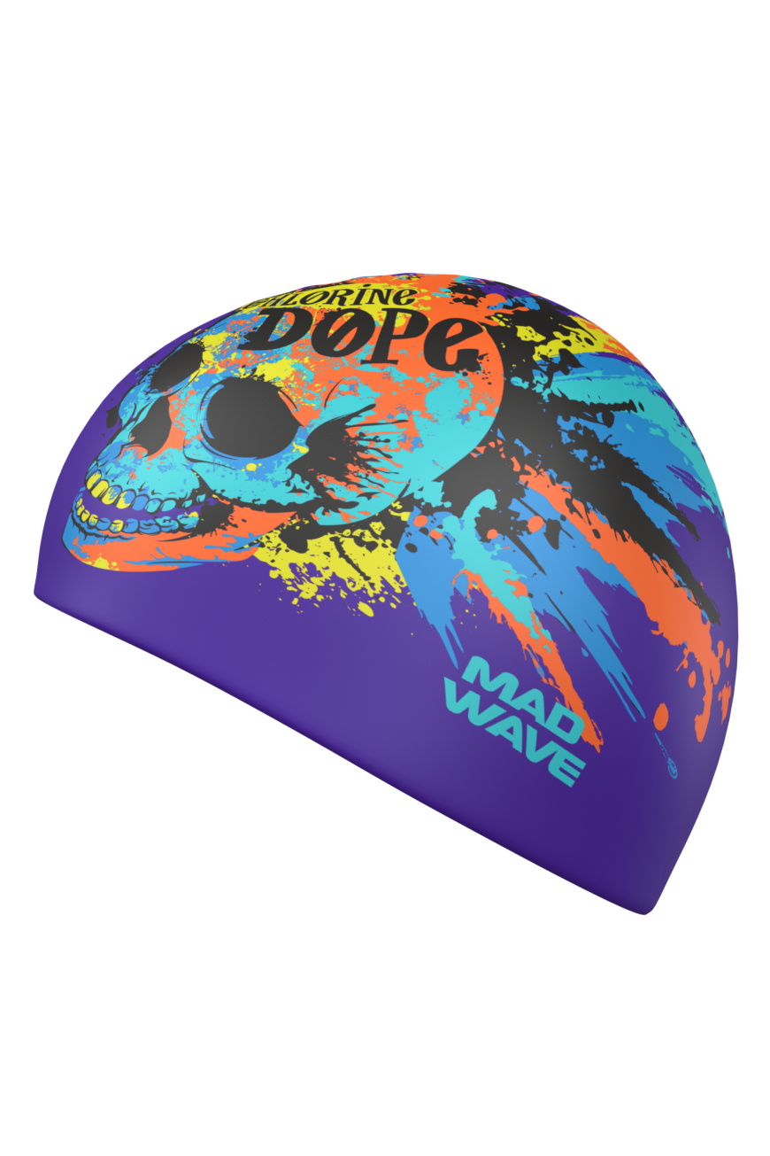 Силиконовая шапочка Mad Wave Chlorine dope M0554 63 1 00W фиолетовый