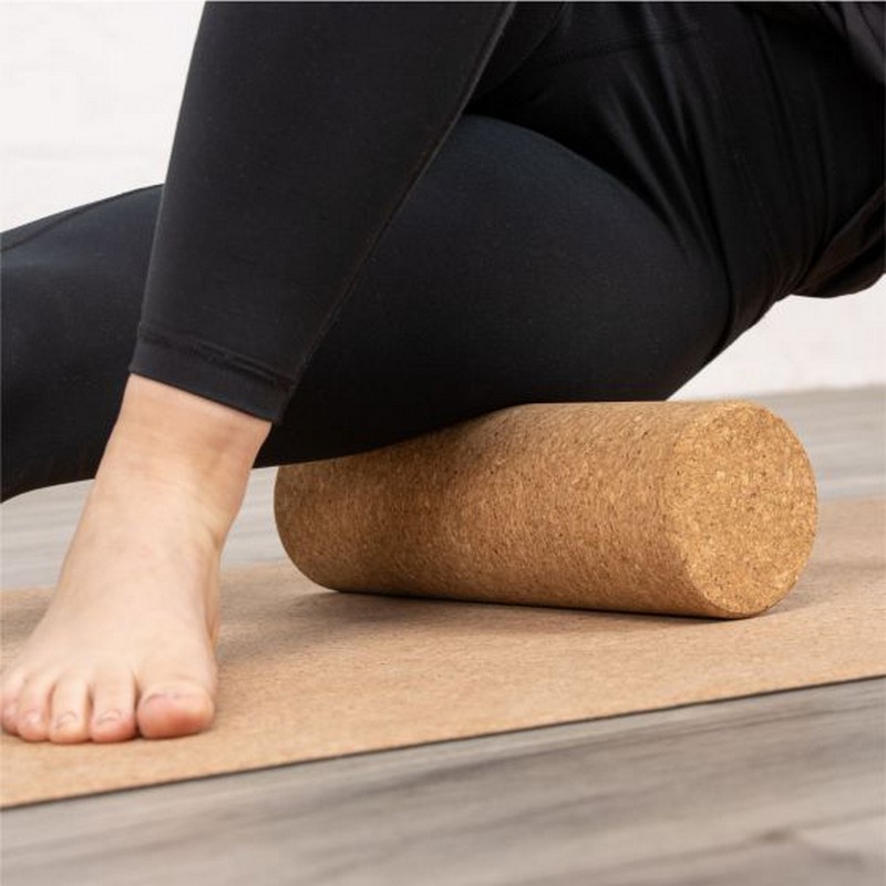 Массажный ролик 30х10x10см Myga Cork Massage Roller RY1348 пробка