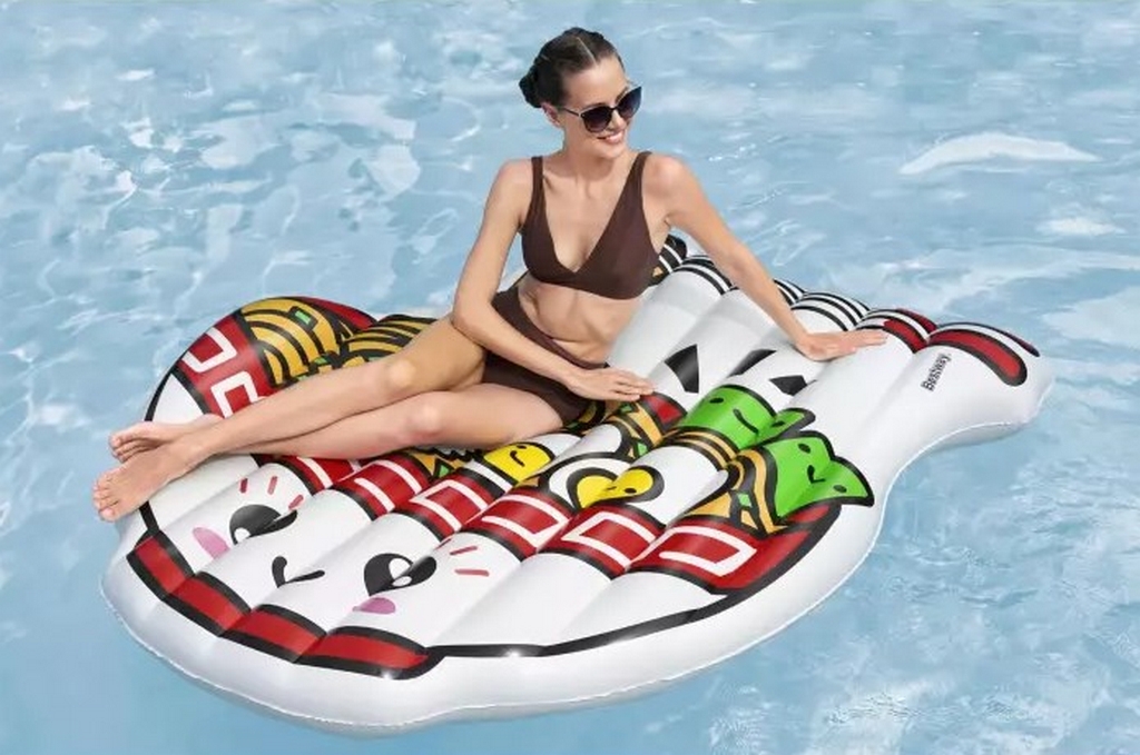 Надувной матрас для плавания 183x168см, до 100 кг Bestway Summer Soba 43841