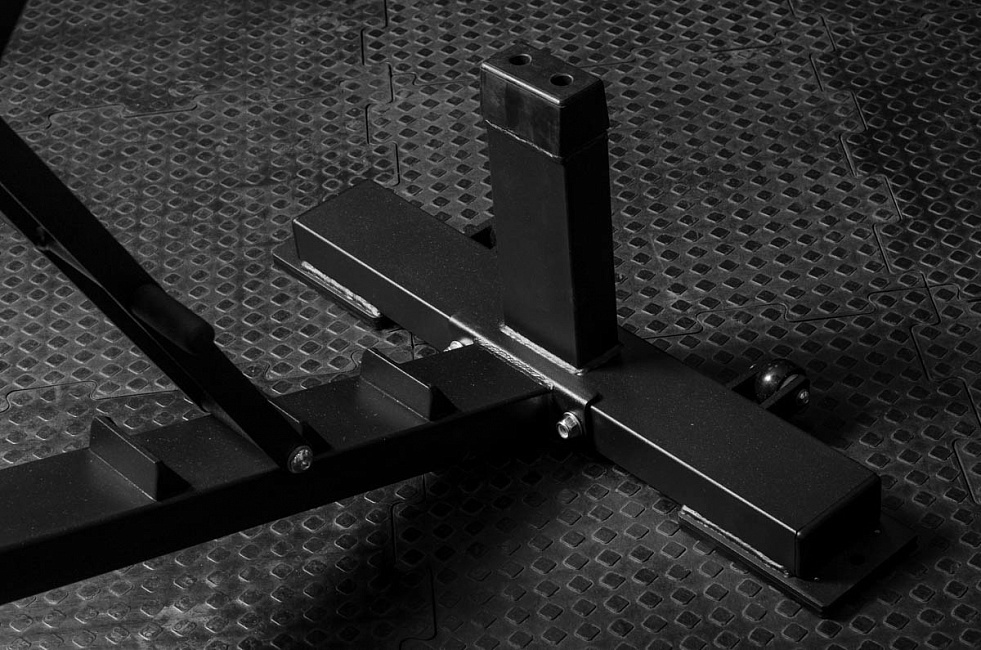 Скамья с регулировкой угла наклона YouSteel (СКР-1), цвет черный | Premium Fitness