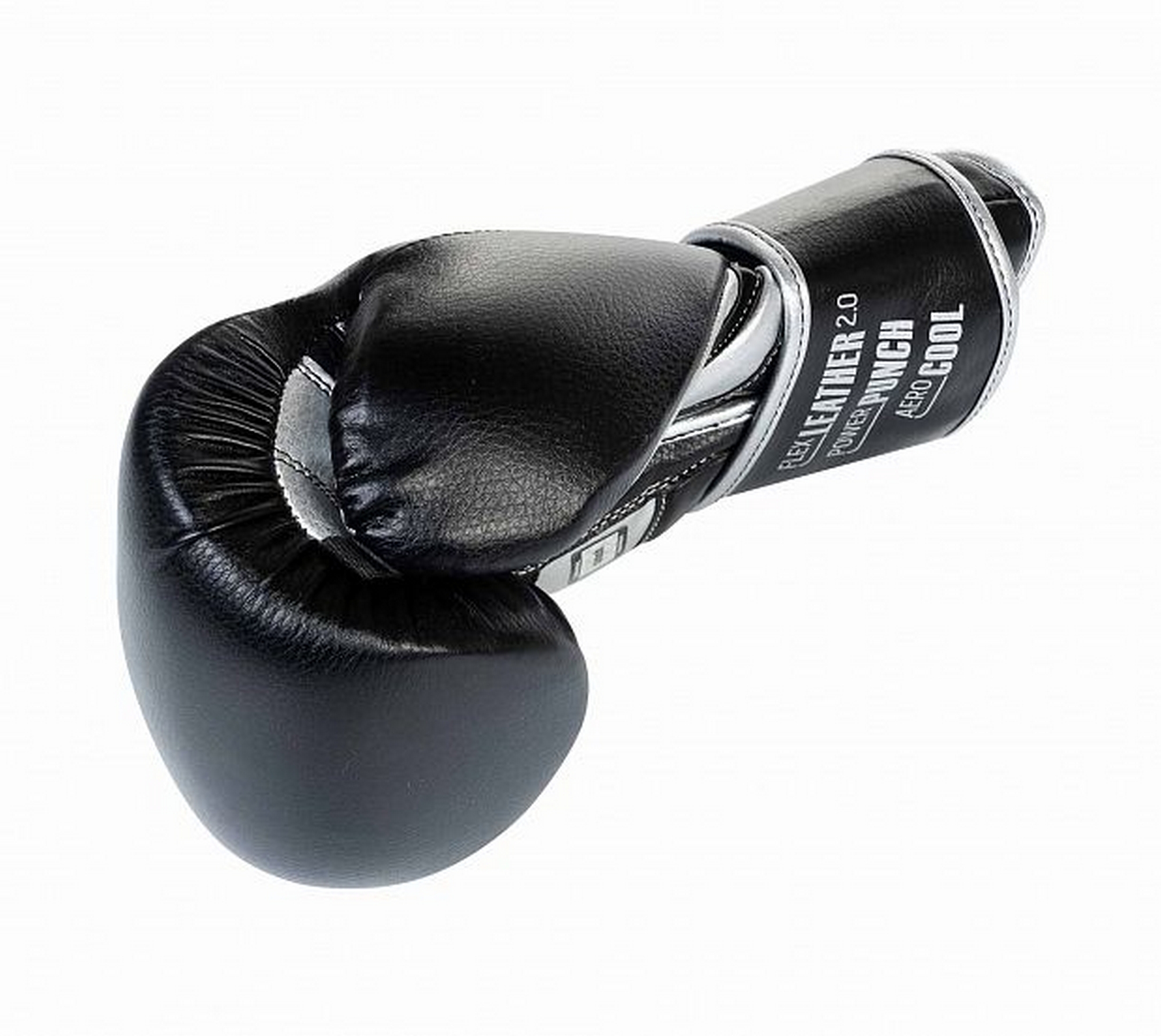 Перчатки боксерские Clinch Punch 2.0 C141 черно-серебристый