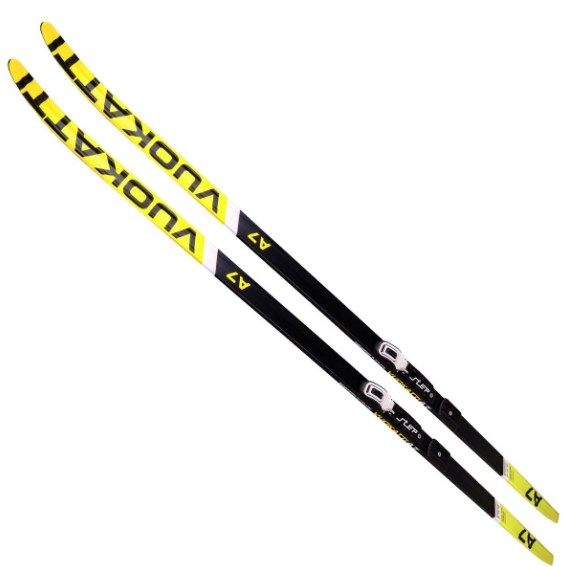 Лыжный комплект Vuokatti NNN Step-in (Step) Black/Yellow