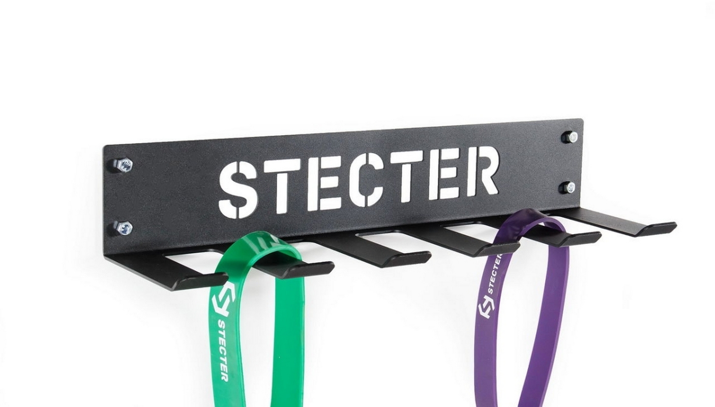 Кронштейн для резиновых петель и тяжелоатлетических ремней Stecter