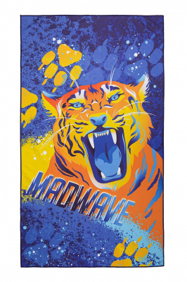 Полотенце из микрофибры Mad Wave Microfiber towel Tiger M0764 05 0 00W
