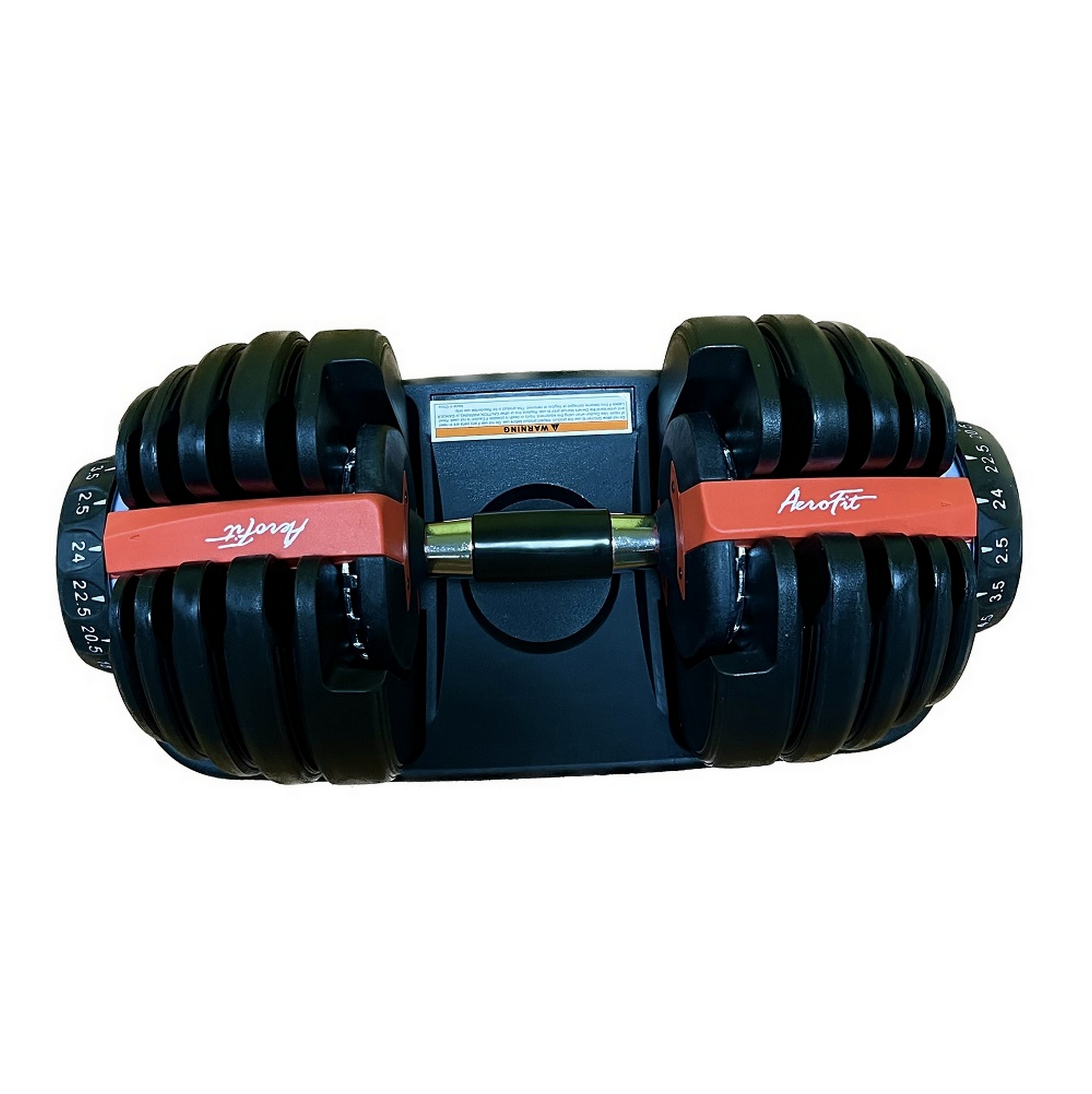 Гантель регулируемая от 2,5кг до 24кг Aerofit AFGRB-24KG