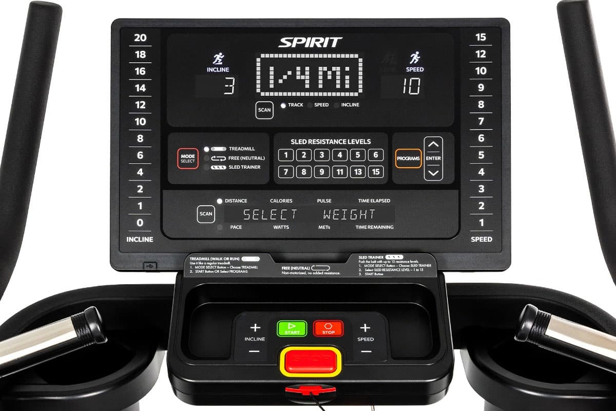Беговая дорожка с реечным полотном SPIRIT CTSBS900