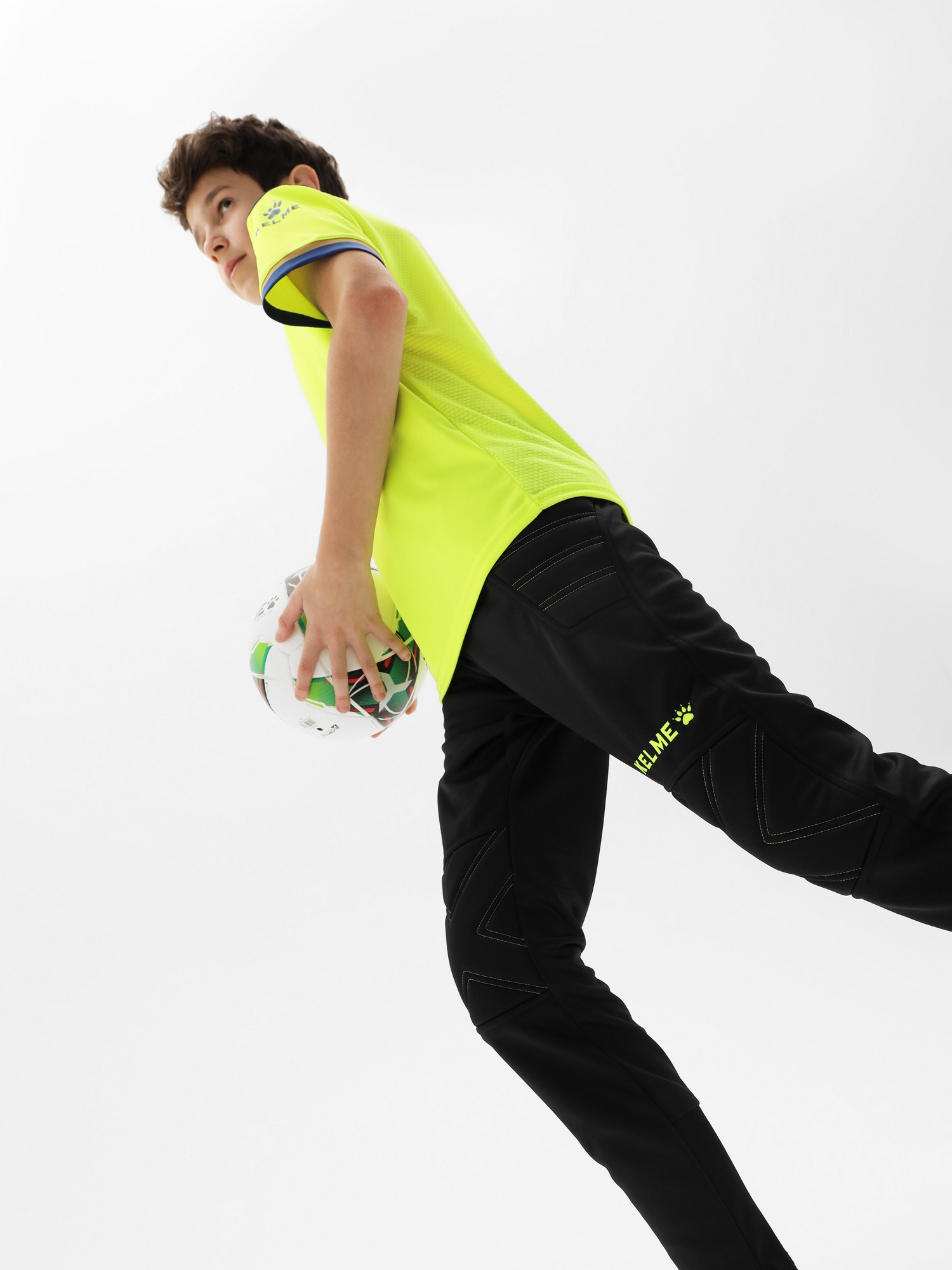 Детские вратарские брюки Kelme Goalkeeper Pants Kid K15Z408LC-010 Black