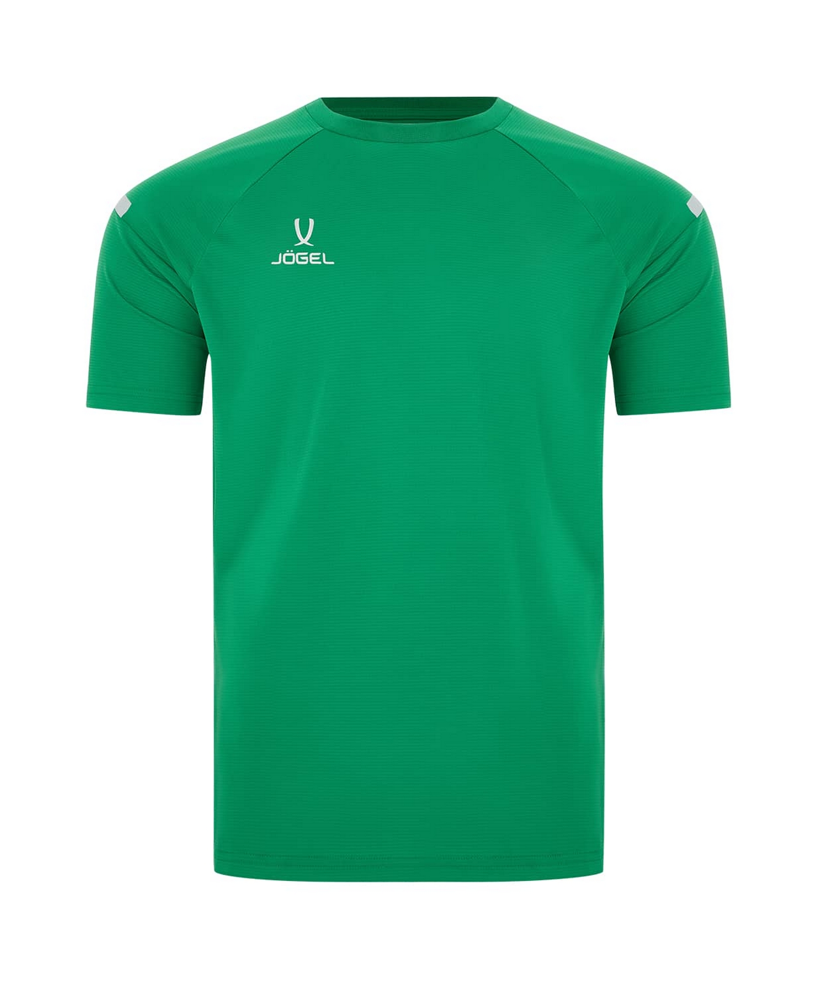 Футболка тренировочная Jogel CAMP 2 Training Poly Tee, зеленый\белый