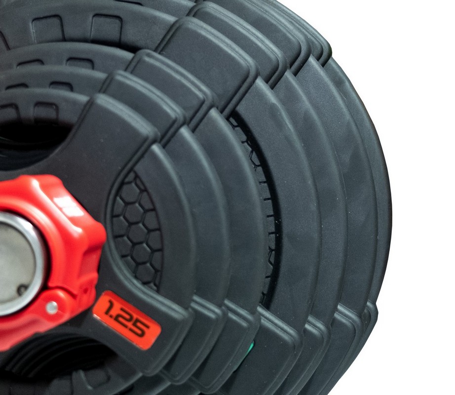 Штанга олимпийская 180 кг Original Fit.Tools диски с двумя хватами