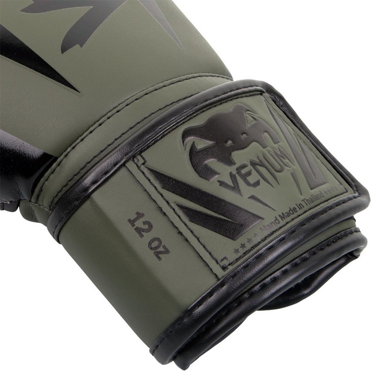 Перчатки Venum Elite 1392-200-12oz хакки\черный