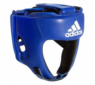 Шлем боксерский Adidas Hybrid 50 Head Guard adiH50HG синий