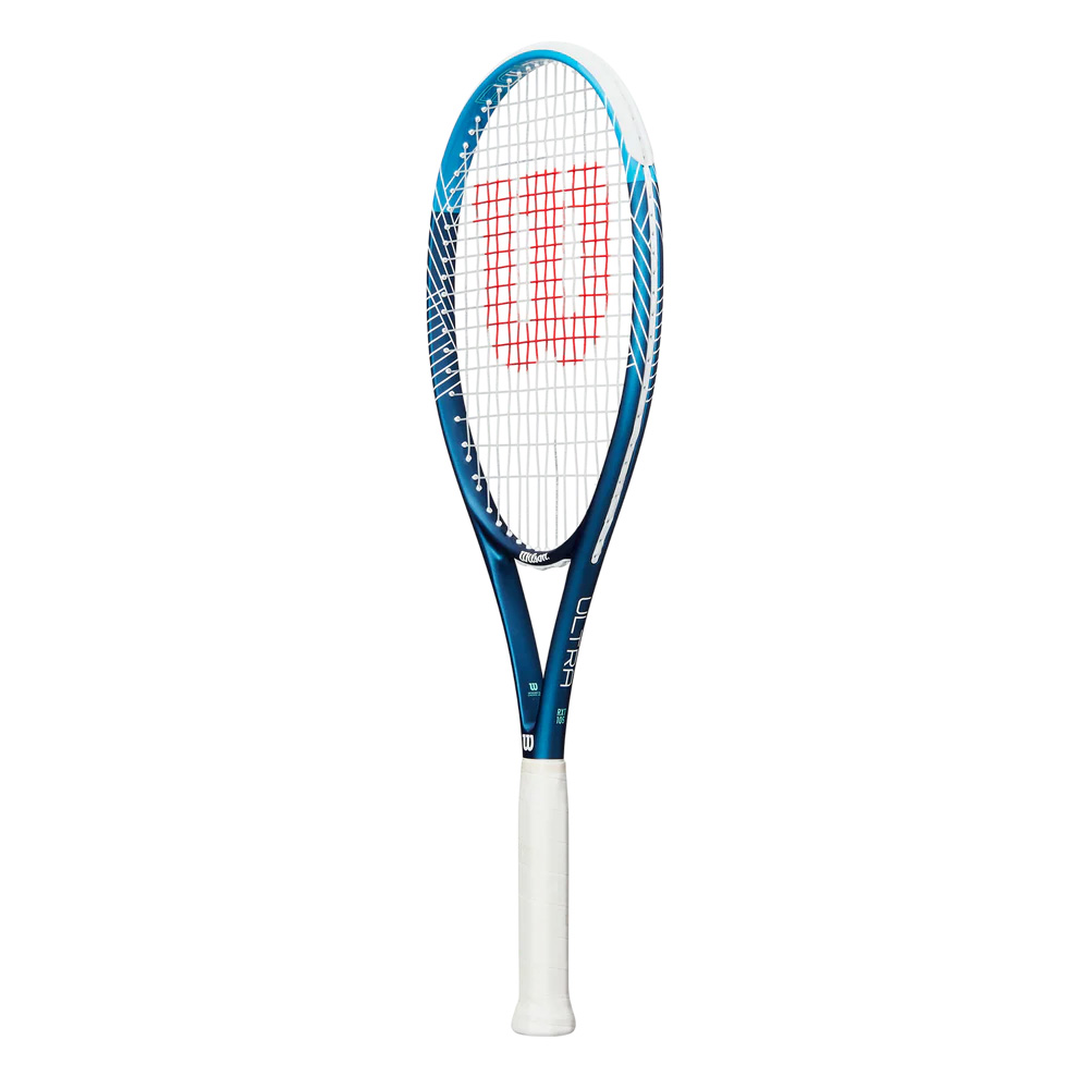Ракетка для большого тенниса, для любит, графит, со струнами Wilson Ultra Power 105 Gr3 WR147010U3 темносиний-белый