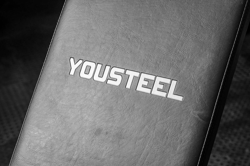 Скамья с регулировкой угла наклона YouSteel (СКР-1), цвет черный | Premium Fitness