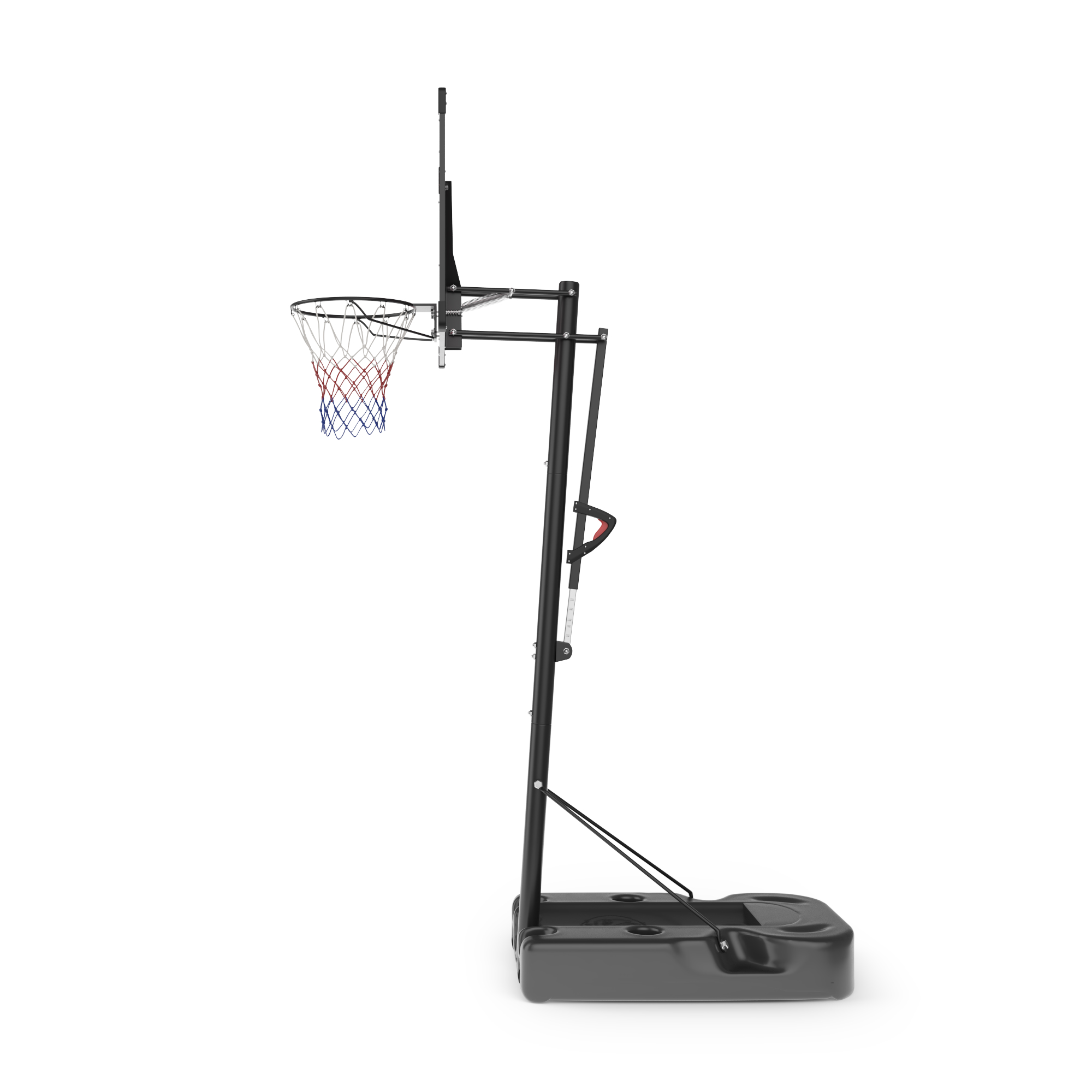 Баскетбольная стойка Unix Line B-Stand-PC 48"x32" R45 H230-305см BSTS305_48PCBK