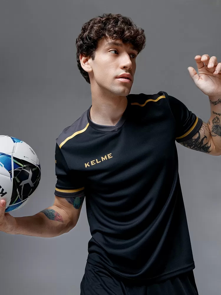Футбольная форма Kelme Short Sleeve Football Uniform 3871001-037 Black