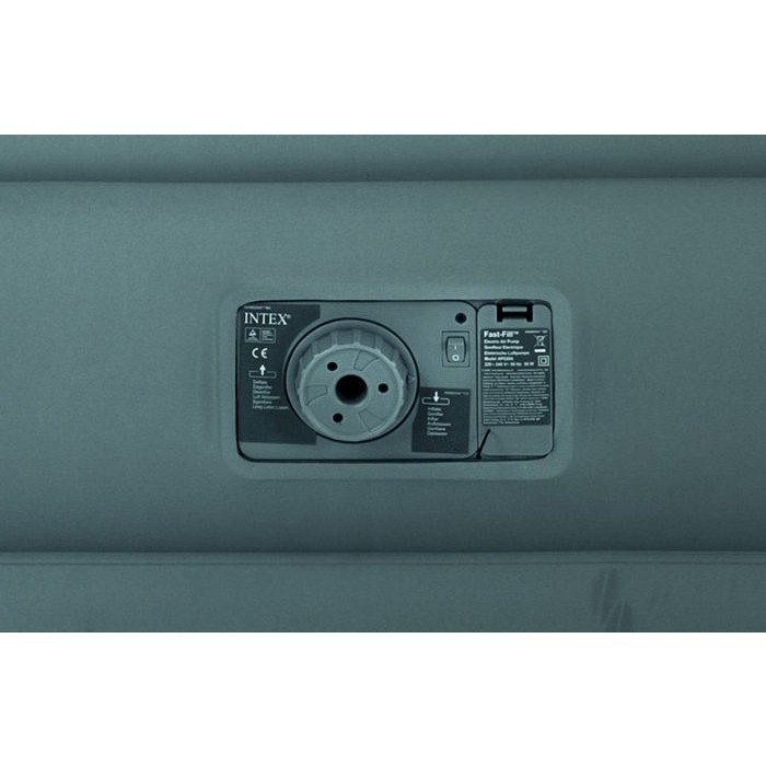 Надувная кровать Intex Premaire Elevated Airbed 152х203х46см, встроенный насос 220V 64906
