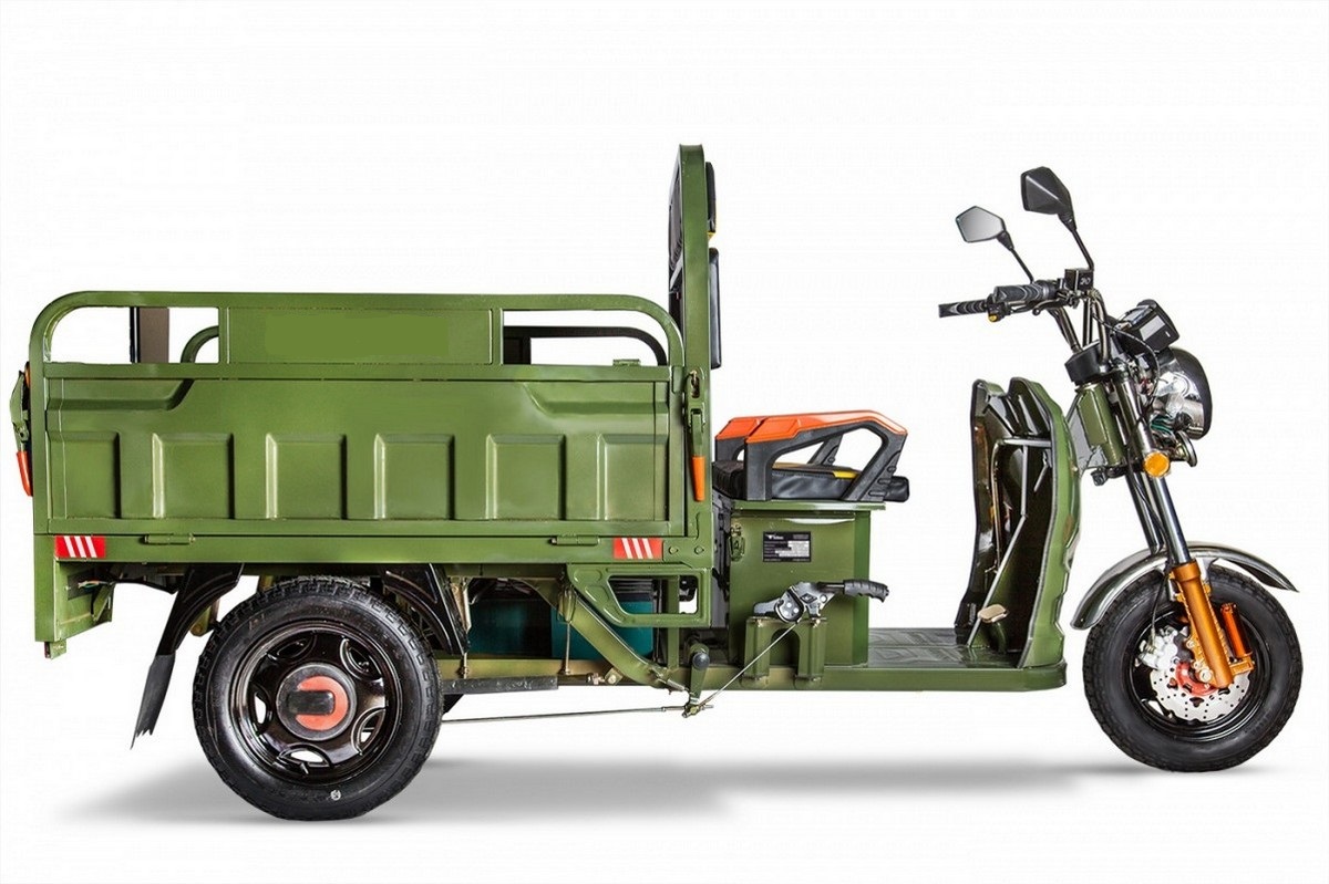 Трицикл Rutrike Дукат 1500 60V1000W зеленый