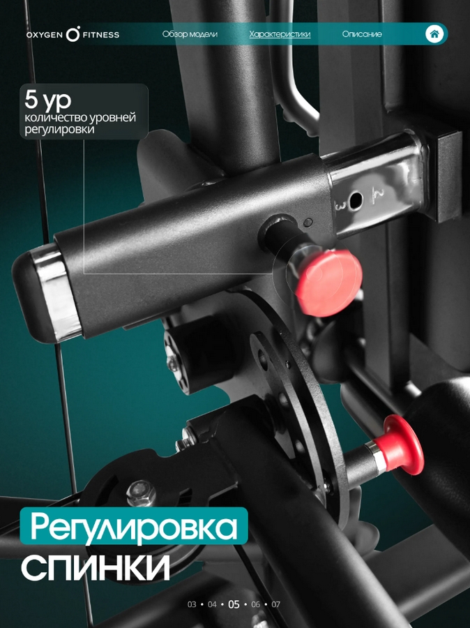 Силовой комплекс полукоммерческий Oxygen Fitness IRON PRO