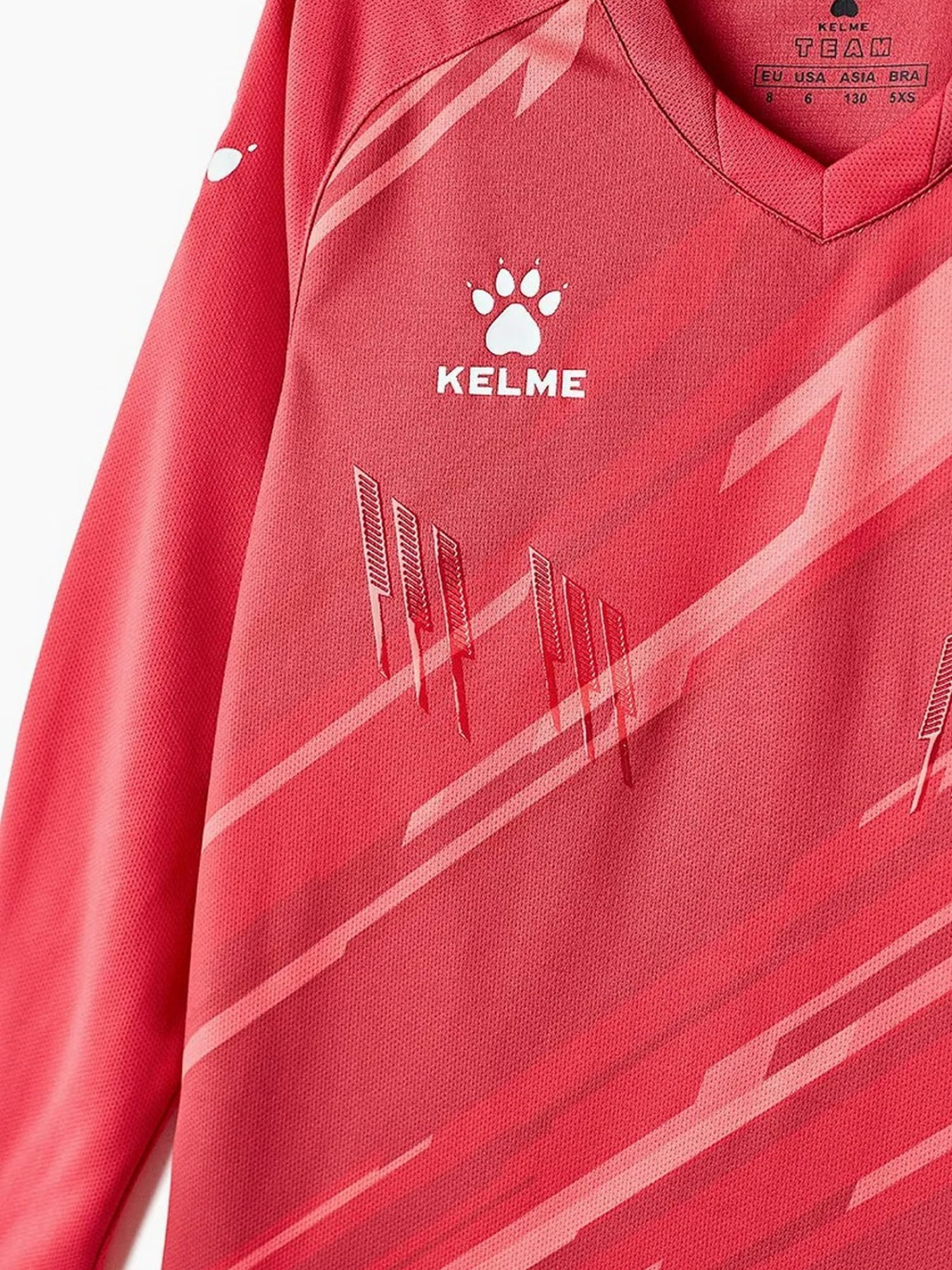 Детский комплект (лонгслив, шорты) Kelme Long Sleeve Goalkeeper Suit 7361ZB3256-600 Red