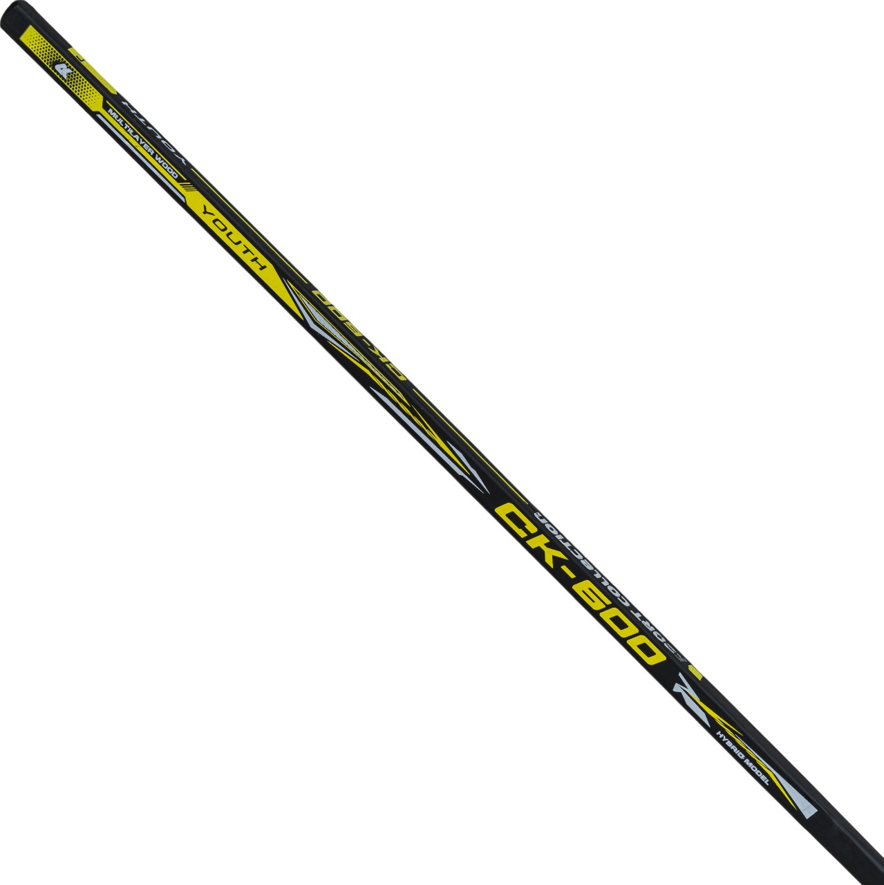 Клюшка для х/ш, YOUTH L RGX CK-600 Yellow\White (Продается только по 10шт)